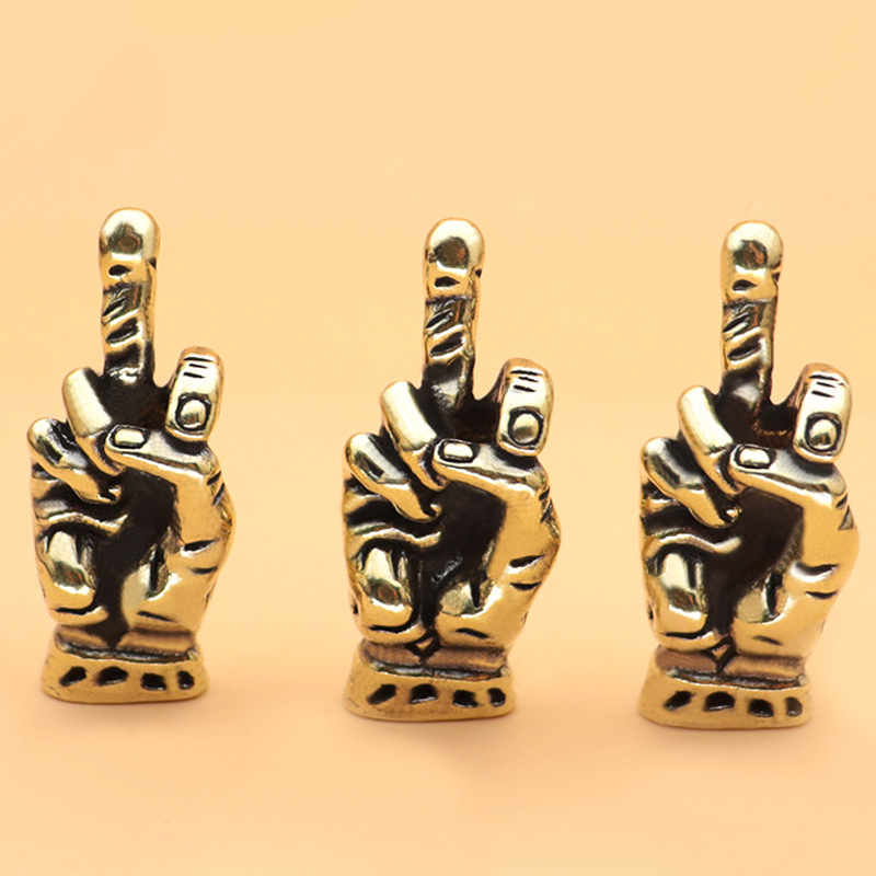 Home Office Freelancer - Copper Hand With Erect Middle Finger