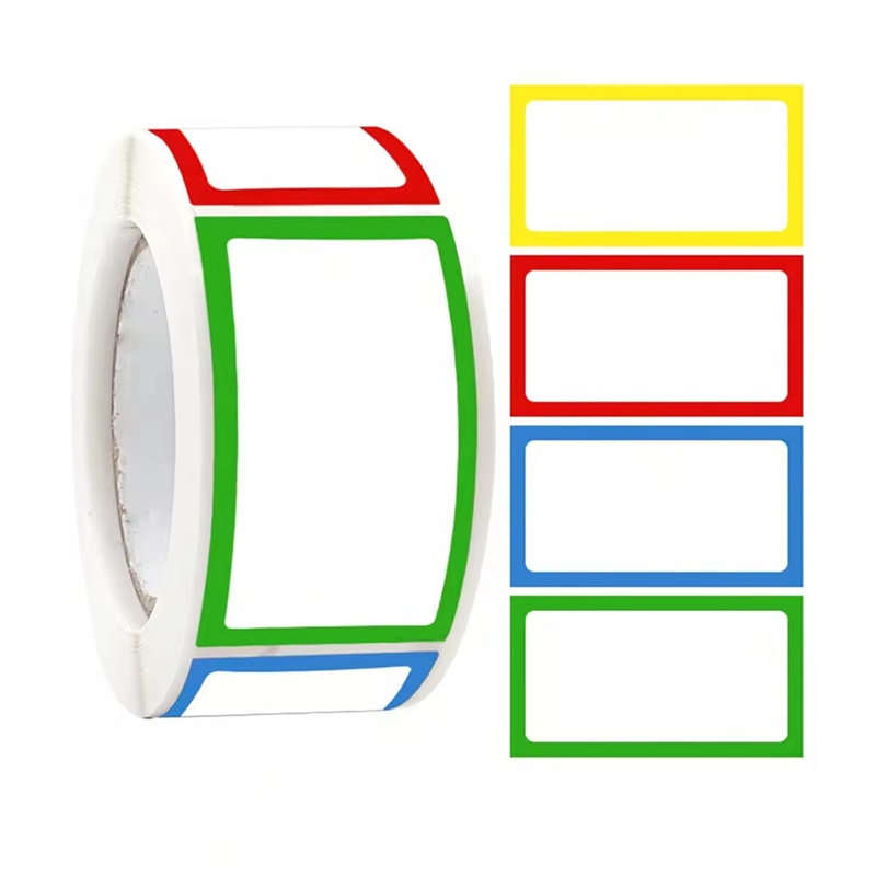 Home Office Freelancer - 250Pcs Removable Blank Sticker Labels For