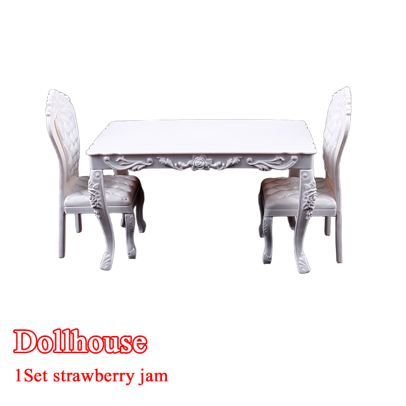 Home Office Living Room - Dollhouse 1:6 Kitchen Furniture Dining Table