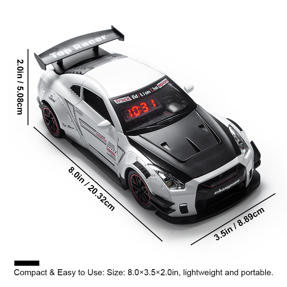 1Pcs Rechargeable LED Car Alar - Led Desk Clock recension och pris