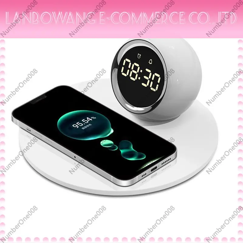 Wireless Charger Night Light,  - Led Desk Clock recension och pris