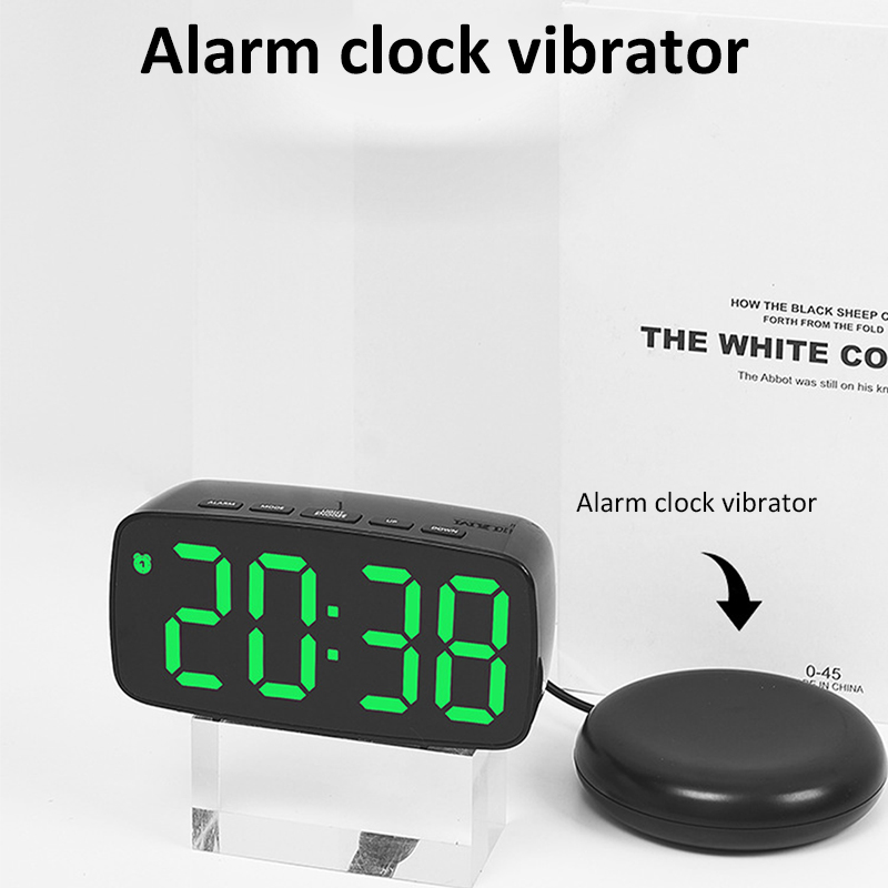 Super Loud Vibrating Alarm Clo - Led Desk Clock recension och pris