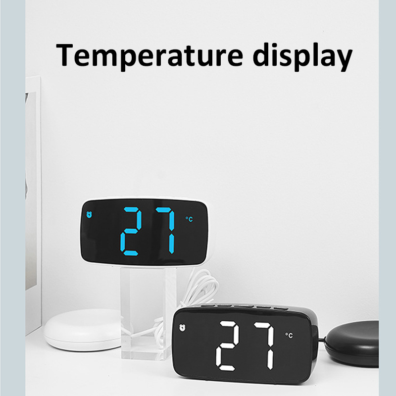 Super Loud Vibrating Alarm Clo - Led Desk Clock recension och pris