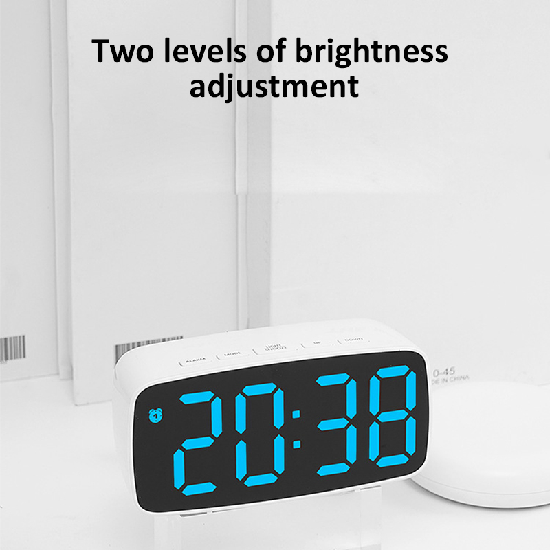Super Loud Vibrating Alarm Clo - Led Desk Clock recension och pris
