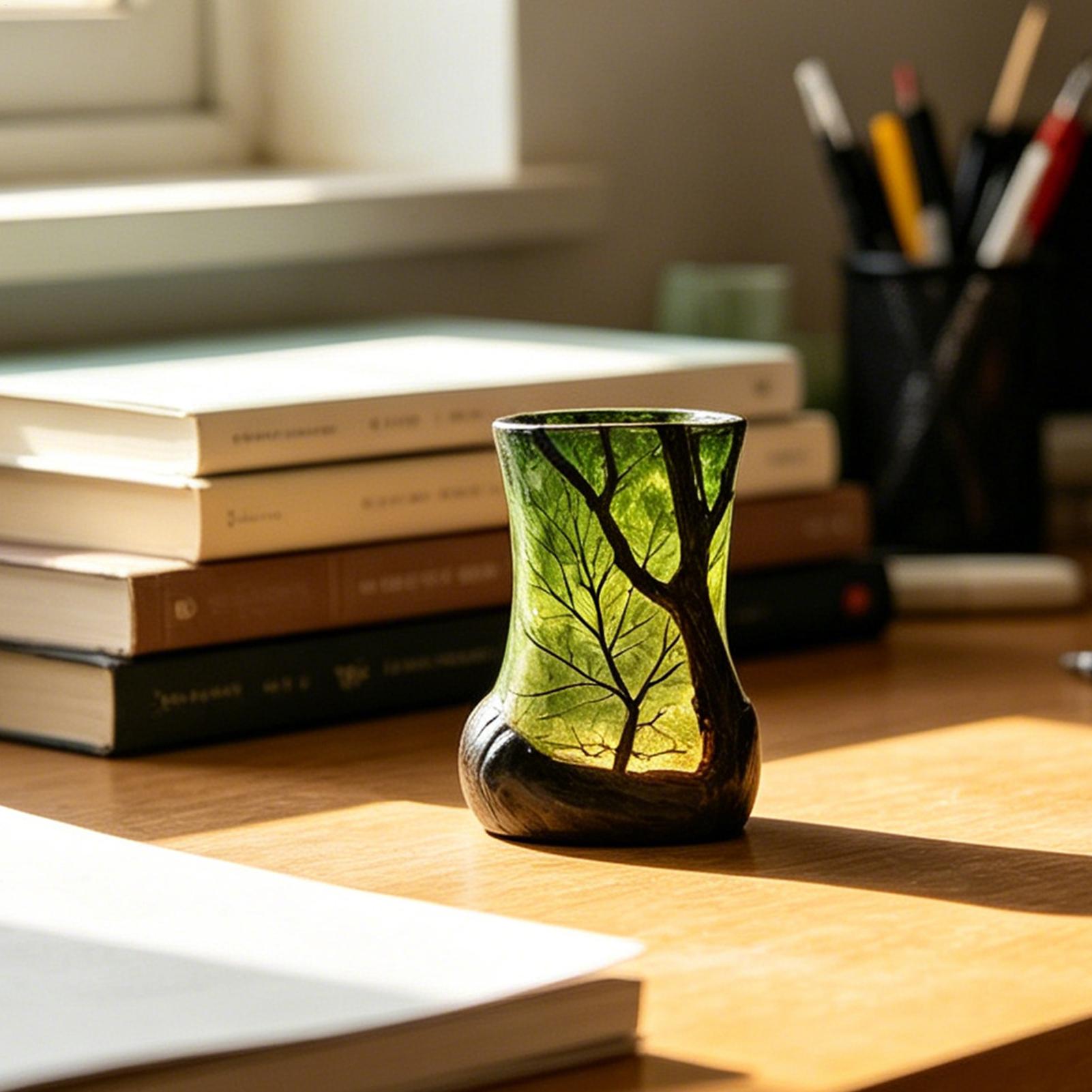 Bedside Table Lamp Forest Nigh - Home Office Living Room recension och pris