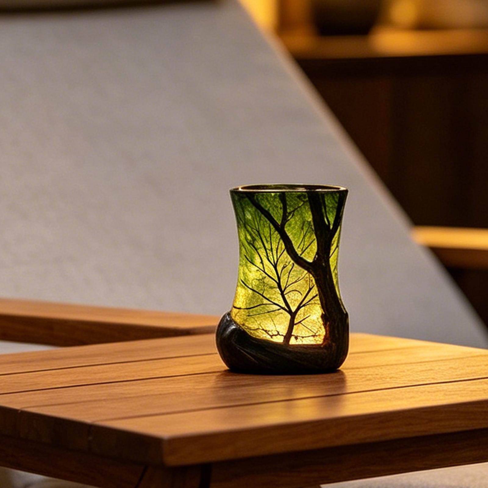 Bedside Table Lamp Forest Nigh - Home Office Living Room recension och pris