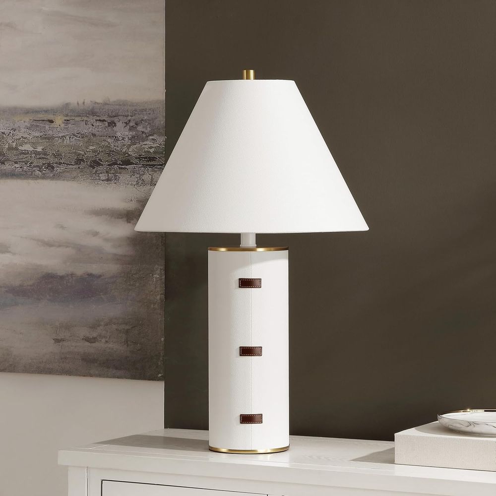 27-inch LED Table Lamp - White - Home Office Living Room recension och pris