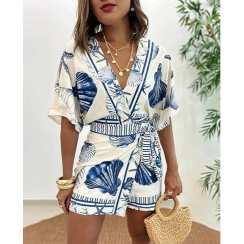 Fashion Printed Short Sleeve W - Home Office Romance recension och pris