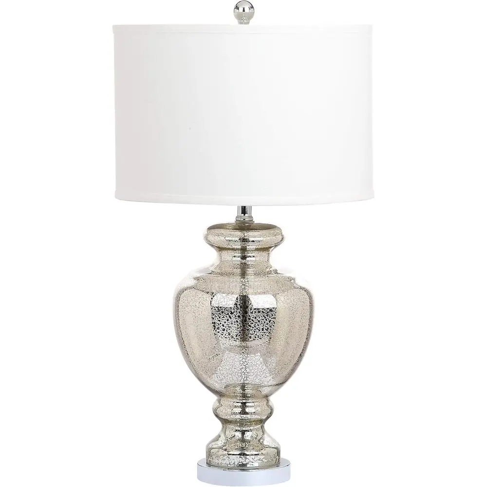 Mercury Silver Crackle Glass 2 - Home Office Living Room recension och pris