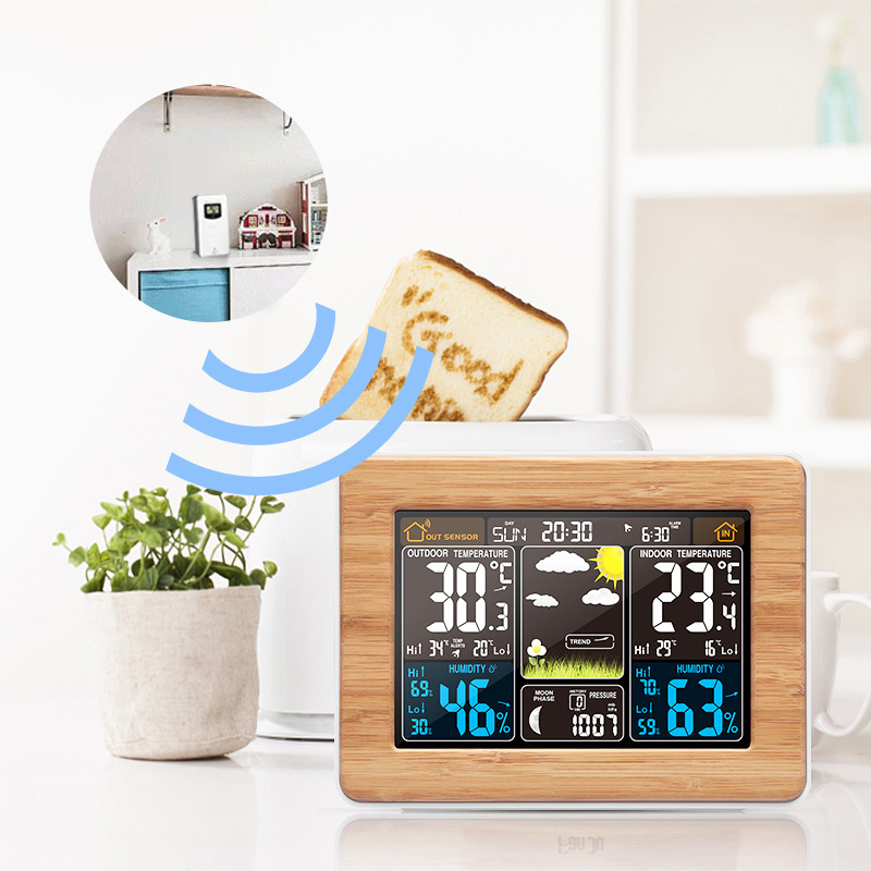 FanJu Alarm Clock Digital Temp - Led Desk Clock recension och pris