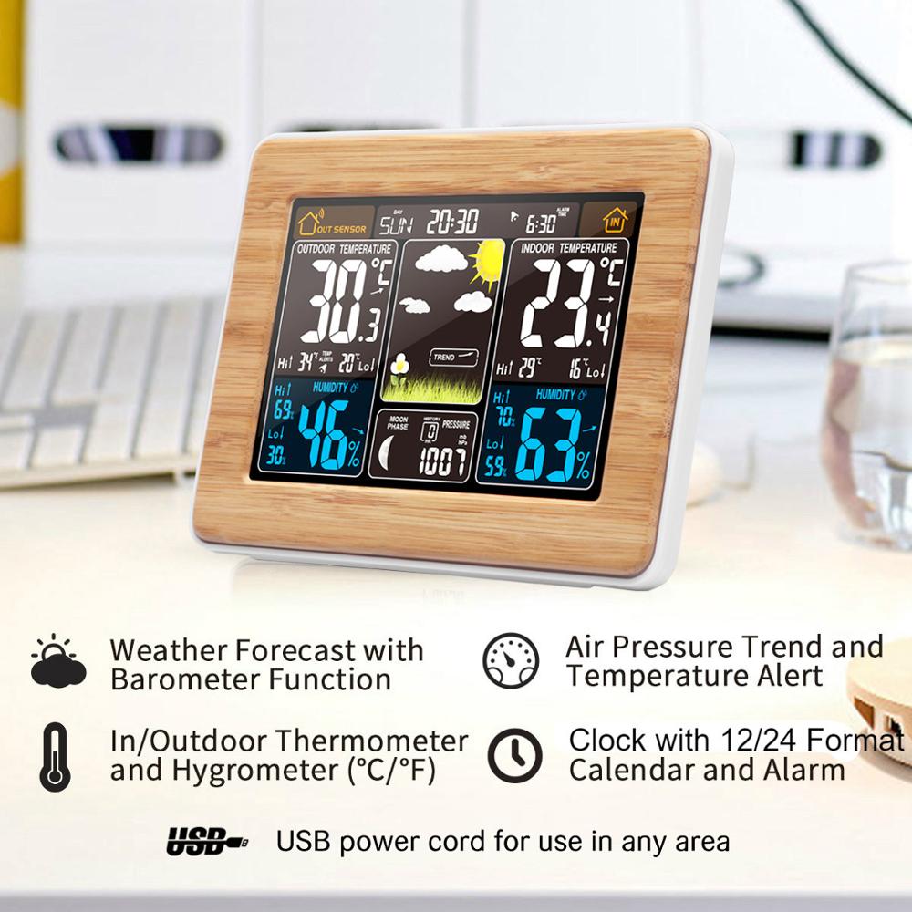 FanJu Alarm Clock Digital Temp - Led Desk Clock recension och pris