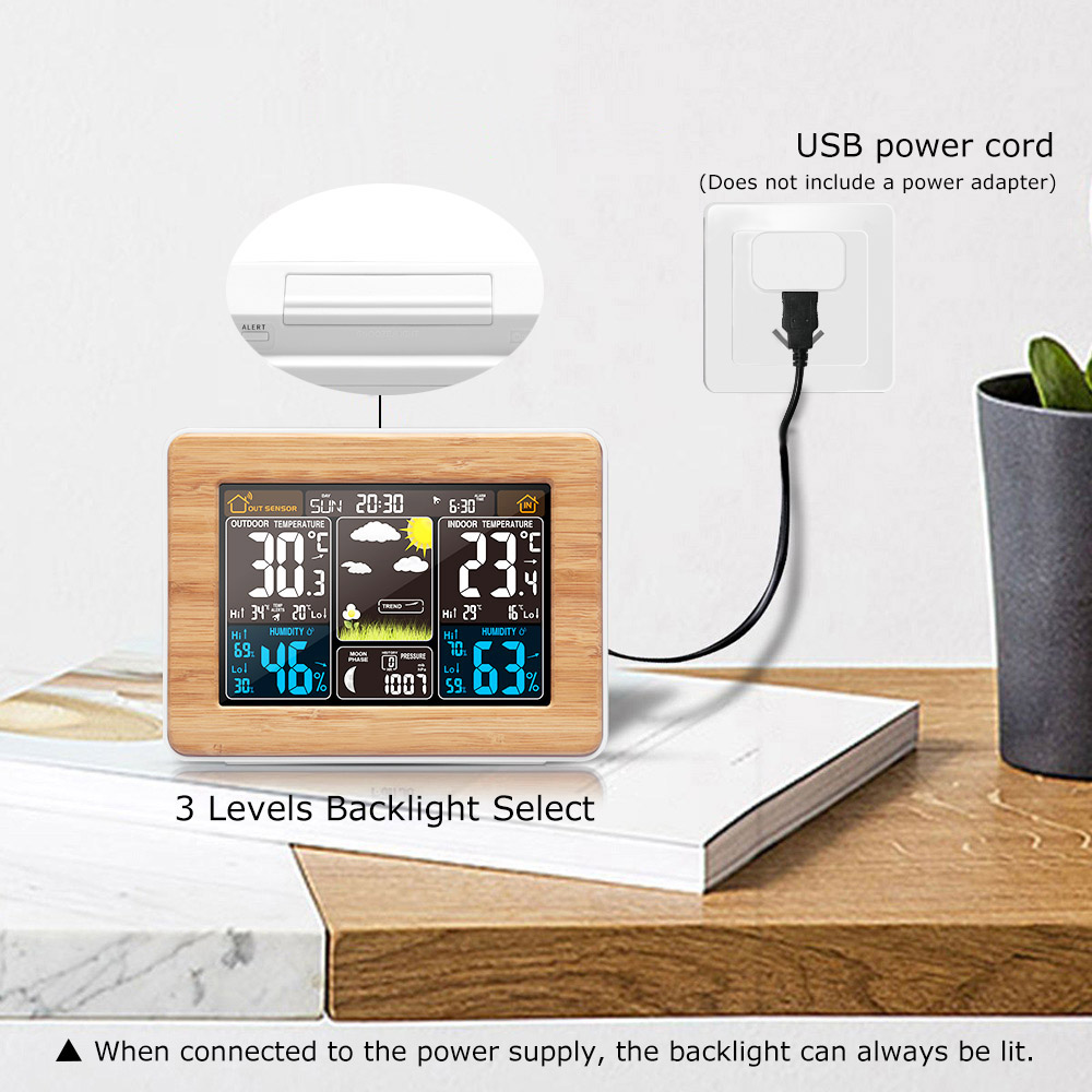 FanJu Alarm Clock Digital Temp - Led Desk Clock recension och pris