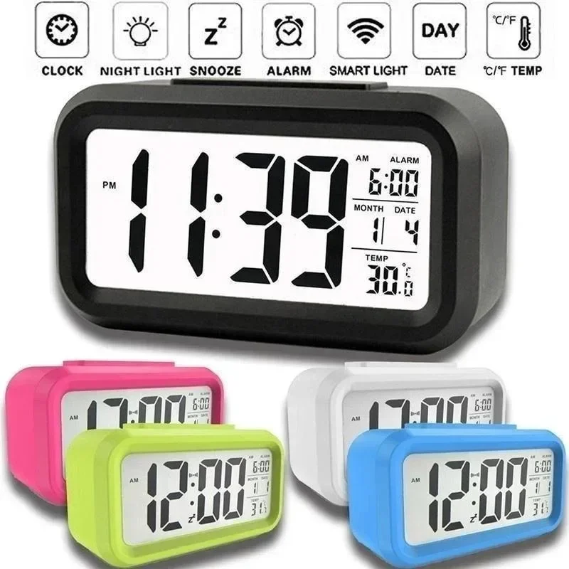 Led Digital Alarm Clock Backli - Led Desk Clock recension och pris