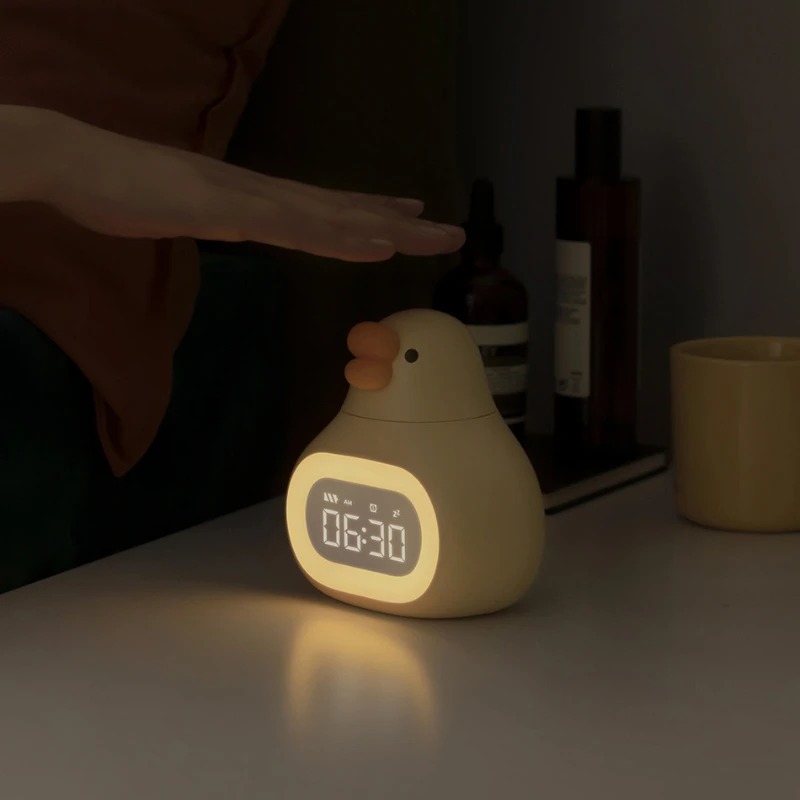Cartoon Goose Digital Alarm Cl - Led Desk Clock recension och pris