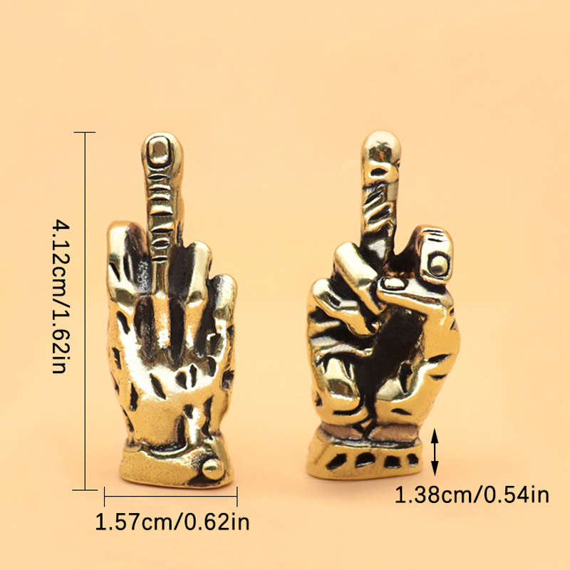 Copper Hand With Erect Middle  - Home Office Freelancer recension och pris
