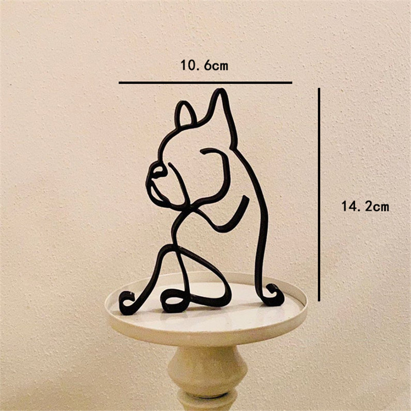 Dog Art Sculpture Metal Dog Ab - Home Office Freelancer recension och pris