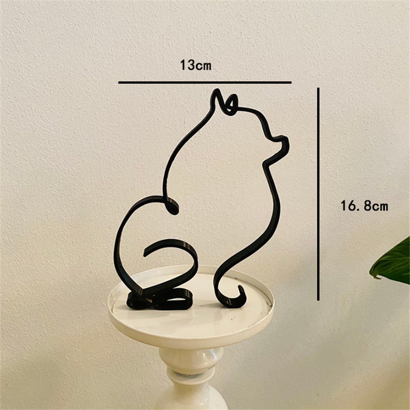 Dog Art Sculpture Metal Dog Ab - Home Office Freelancer recension och pris