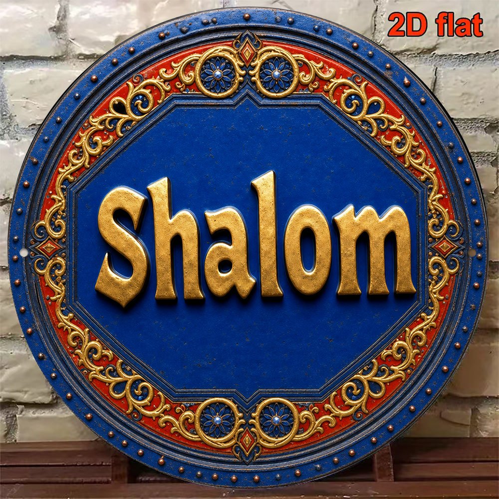 CIFBUY Retro Aluminum Wall Art - Home Office Living Room recension och pris