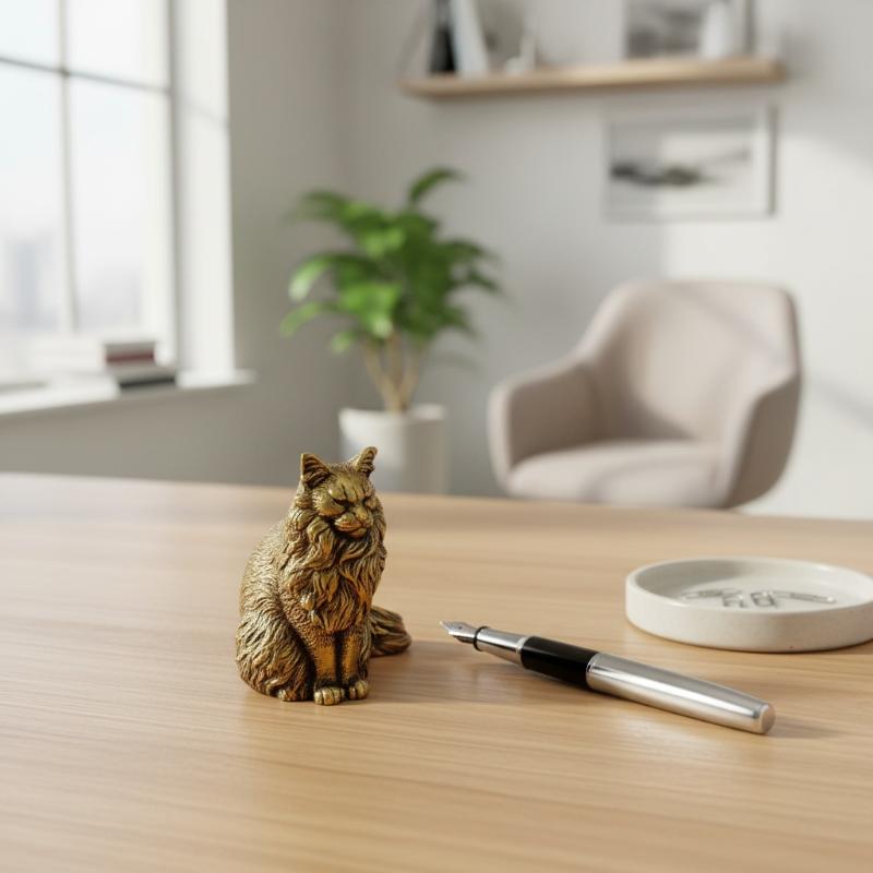 Maine Coon Miniature Figurine  - Home Office Freelancer recension och pris