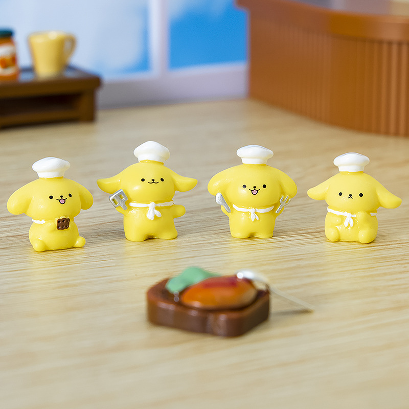 6pcs/set Cute Miniatures Resin - Home Office Freelancer recension och pris