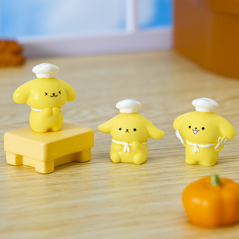 6pcs/set Cute Miniatures Resin - Home Office Freelancer recension och pris