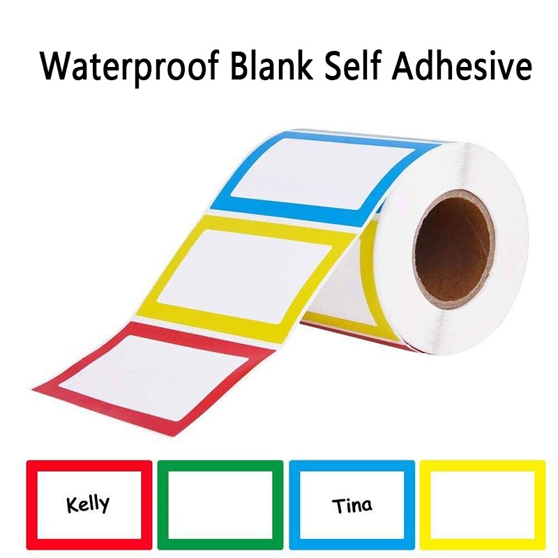 250Pcs Removable Blank Sticker - Home Office Freelancer recension och pris