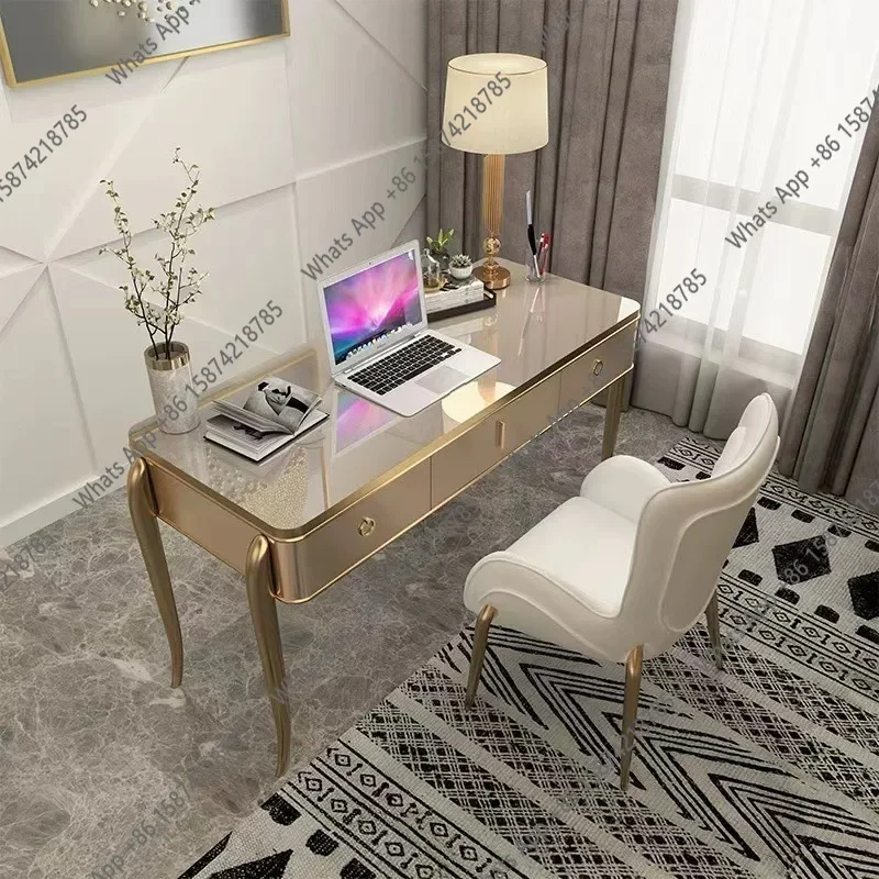 43K X Light Luxury Desk And Ch - Home Office X Post recension och pris