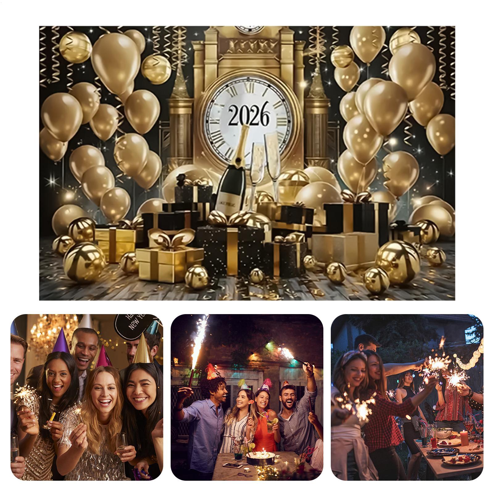 Happy New Year 2026 2026 Gold  - Home Office Holidays 2026 recension och pris
