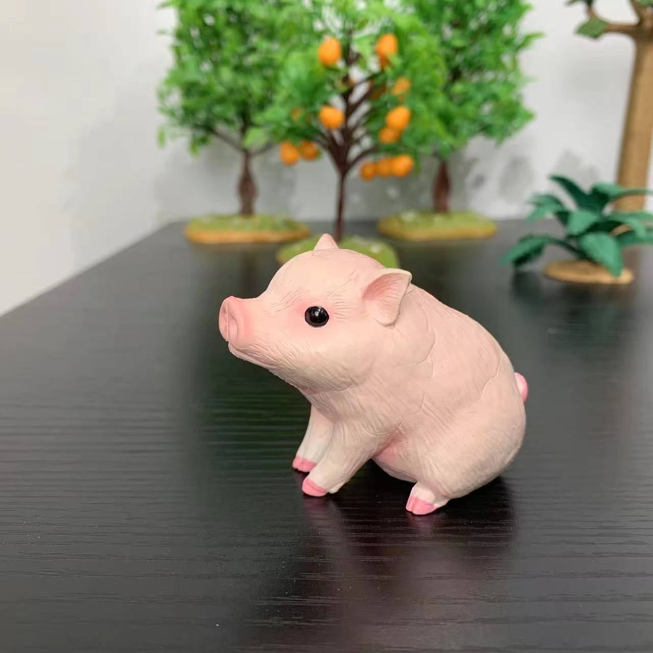 Room Decor Mini Pig Figurines  - Home Office Freelancer recension och pris